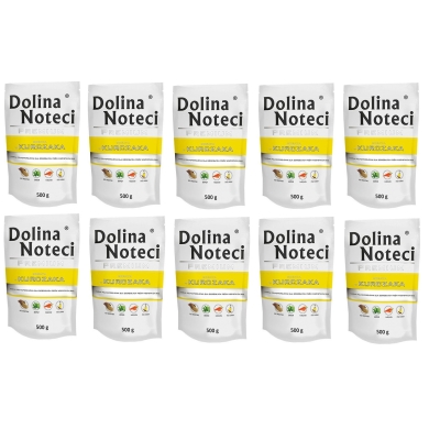 Dolina Noteci 10 x saszetka 500g kurczak